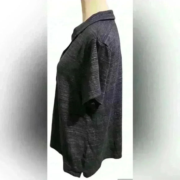 Croft & Barrow Women’s Size XL The Classic Polo Dark Blue with White Design - Picture 3 of 3